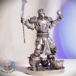 Лерой Дженкинс миниатюра из металла  (World of WarCraft)