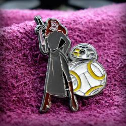 Значок Джессика Рэббит и BB-8 Звездные войны (Эмаль) 