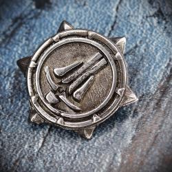 Значок Воин WarCraft (Silver)