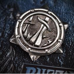 Значок Разбойник WarCraft (Silver)
