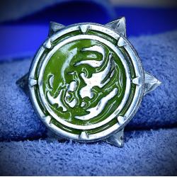 Значок Охотник на демонов WarCraft (Эмаль)