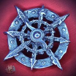 Значок Звезда Хаоса,Warhammer. Chaos Star 