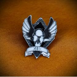 Значок Гвардия ВоронаГвардия (эмаль),Warhammer, Raven Guard 