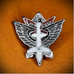 Значок Тёмные Ангелы(эмаль),Warhammer, Dark Angels  