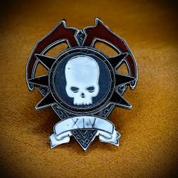 Значок Гвардия Смерти(эмаль),Warhammer, Death Guard