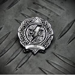 Значок Белые Шрамы ,Warhammer, White Scars