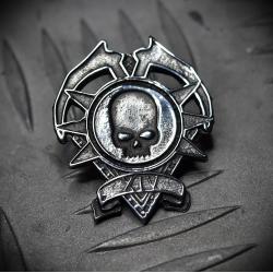 Значок Гвардия Смерти(мини),Warhammer, Death Guard
