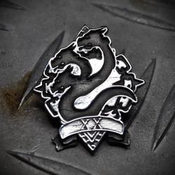 Значок Альфа-Легион (мини)Warhammer